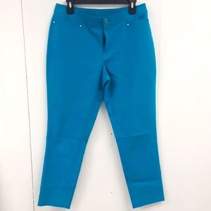 Signature slimming by Christopher and banks. light blue dress pants size 8